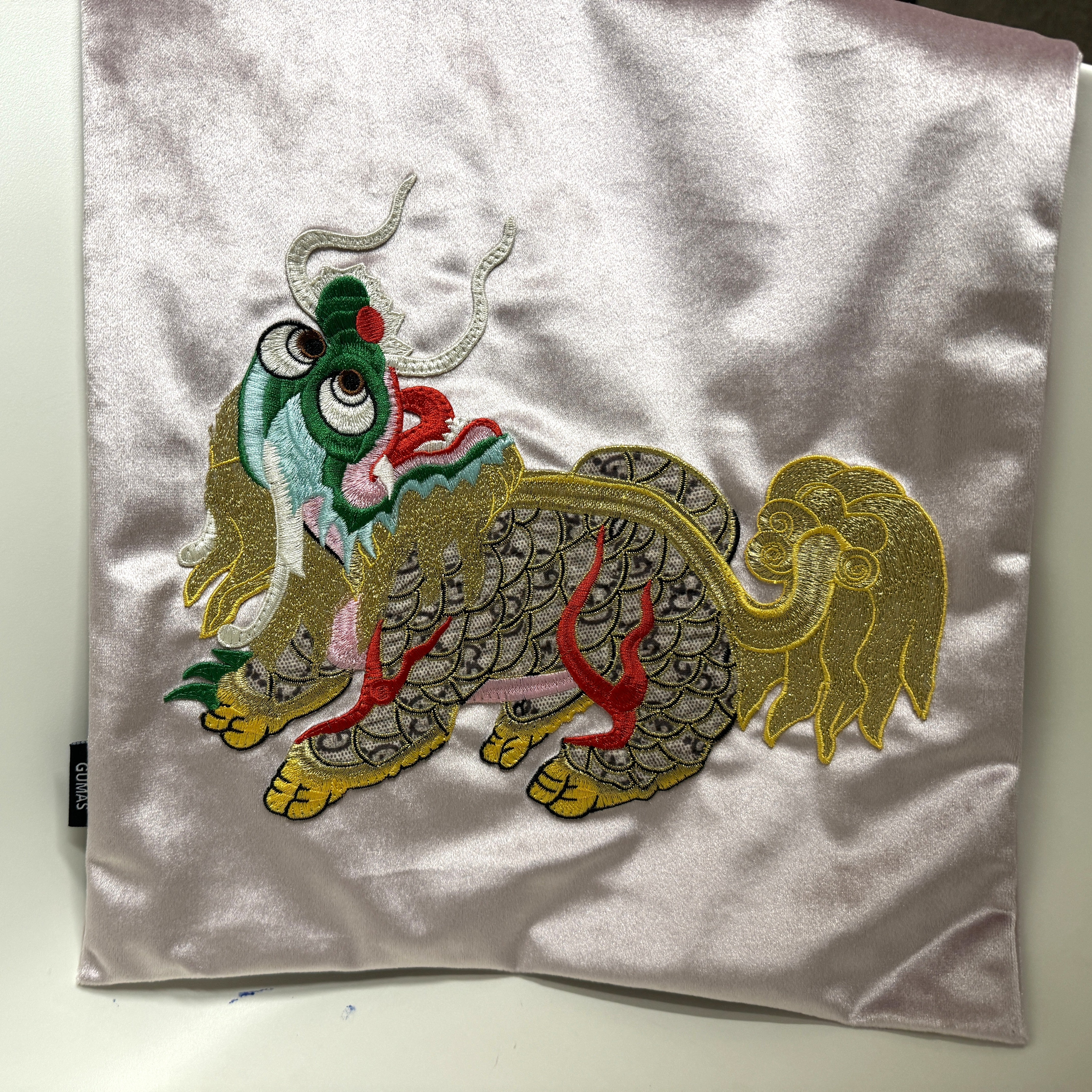 Dragon Tote- Embroidered Retro Shoulder Handbag - AfterRipples Lifestyle