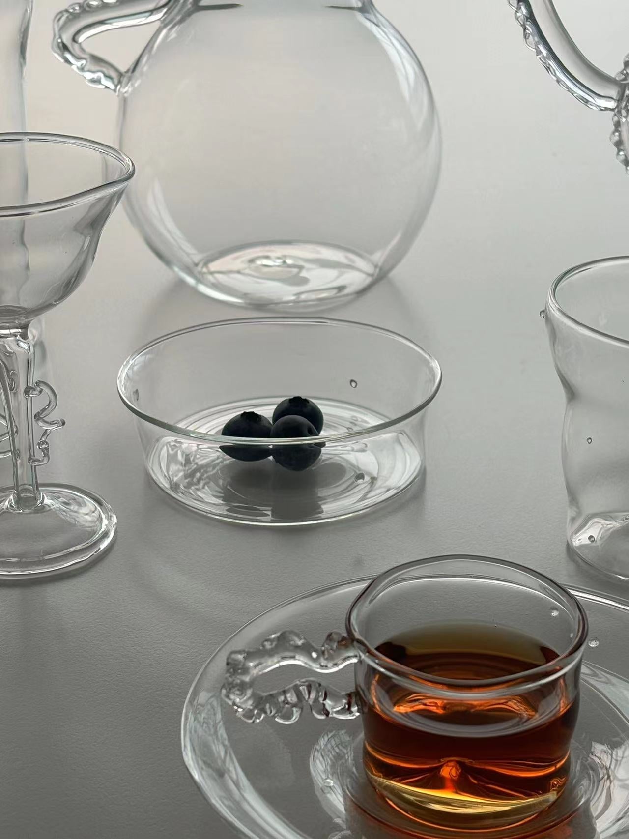 Bowl glassware - Rippling Series - AfterRipples Lifestyle