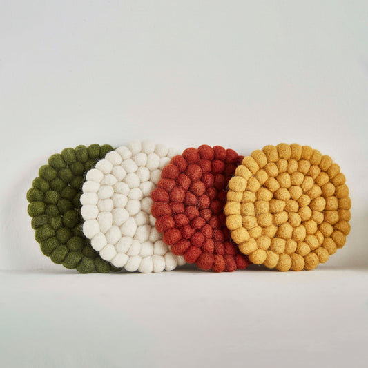 Wool Coaster/ Pan Holder - Four Seasons - AfterRipples Lifestyle