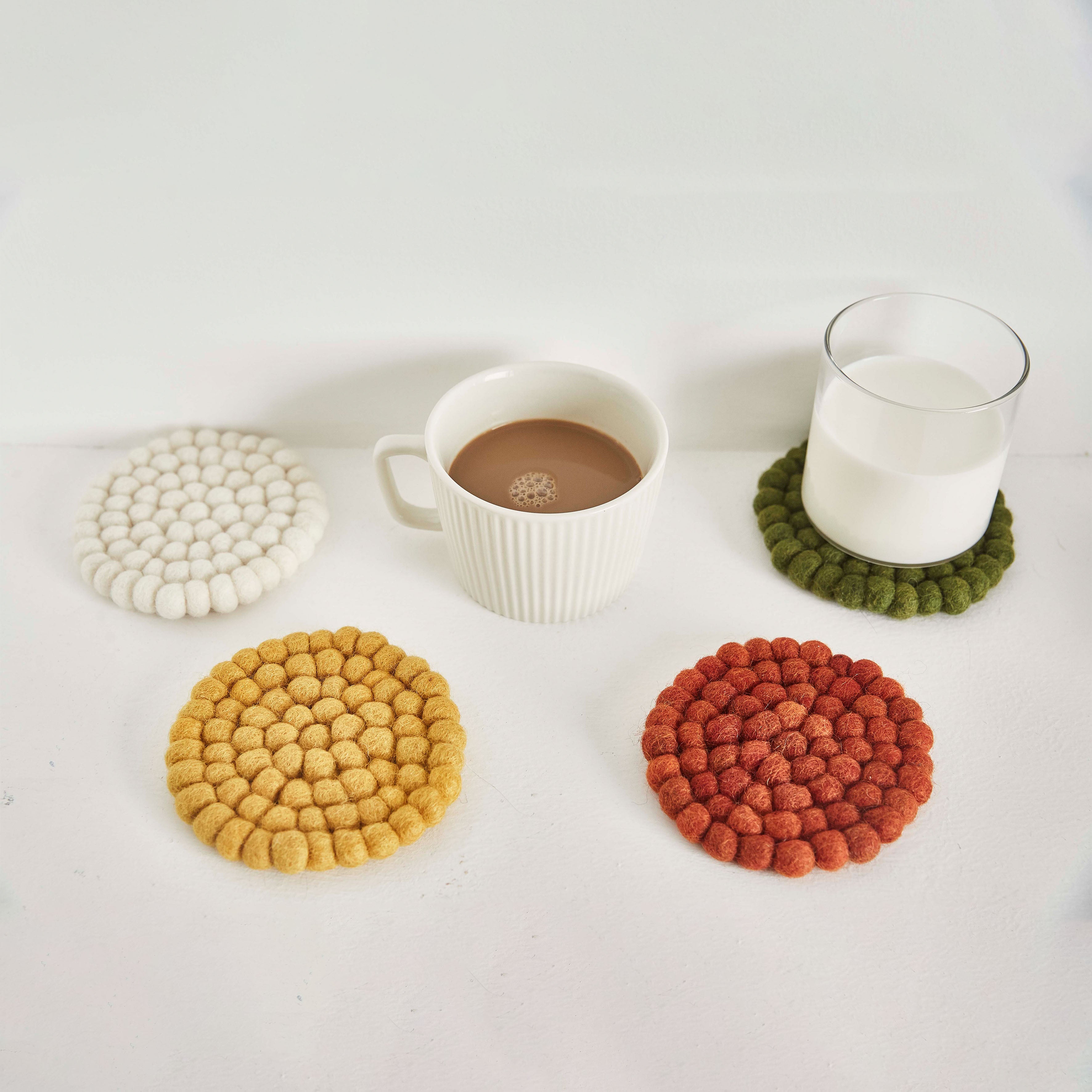 Wool Coaster/ Pan Holder - Four Seasons - AfterRipples Lifestyle