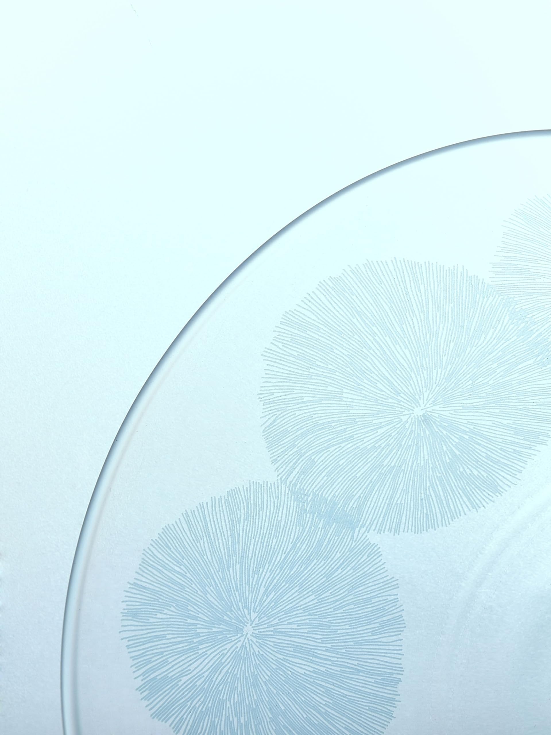 Salad Plates - Blue Glacier Series - AfterRipples Lifestyle