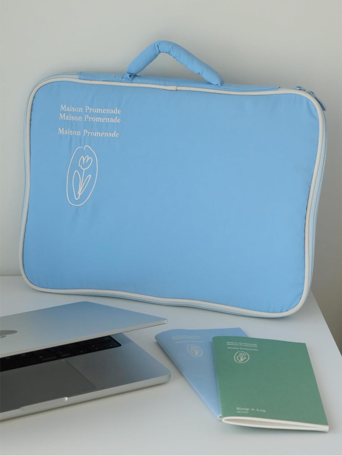 Puffy Laptop Sleeve Bag with Handle - AfterRipples Lifestyle