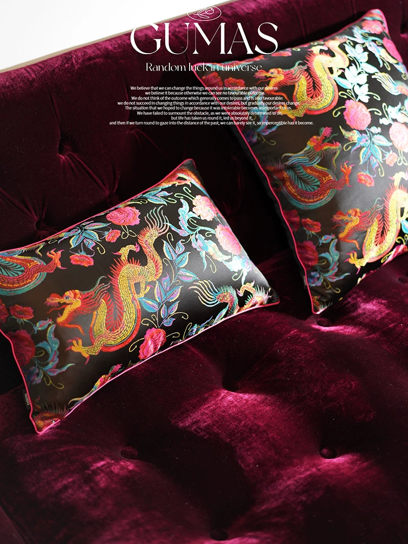 Exquisite Dragon Cushion/ Waist Pillow - AfterRipples Lifestyle