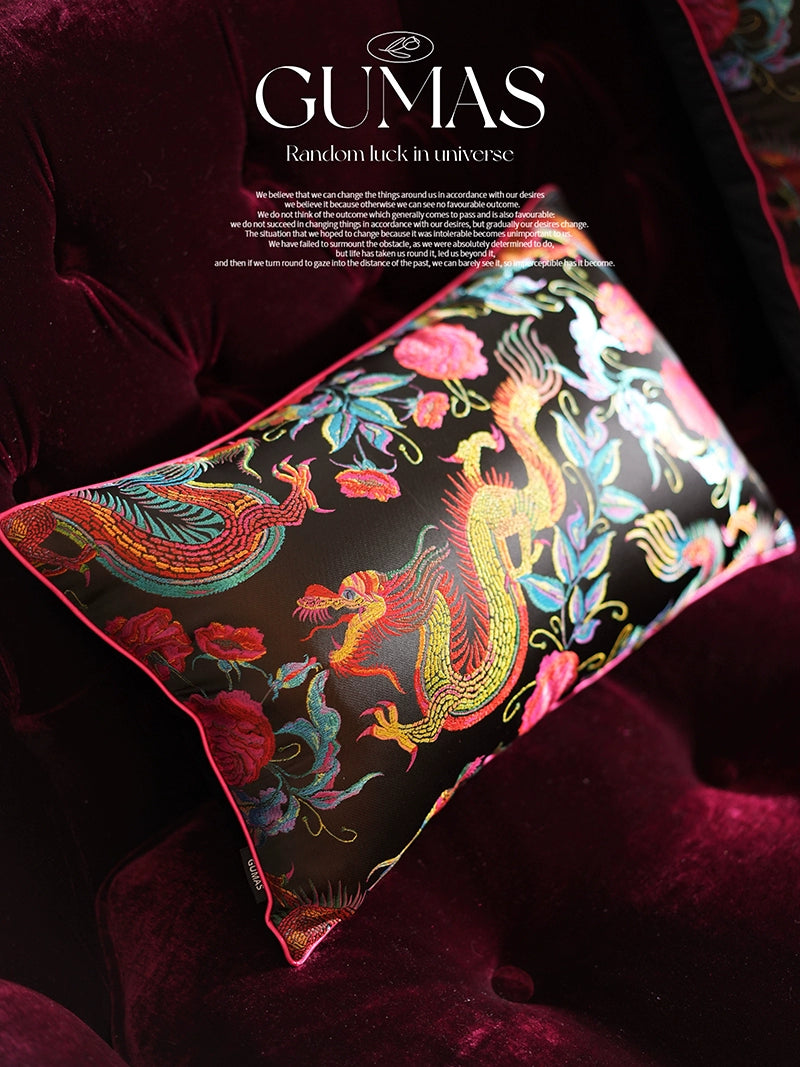 Exquisite Dragon Cushion/ Waist Pillow - AfterRipples Lifestyle