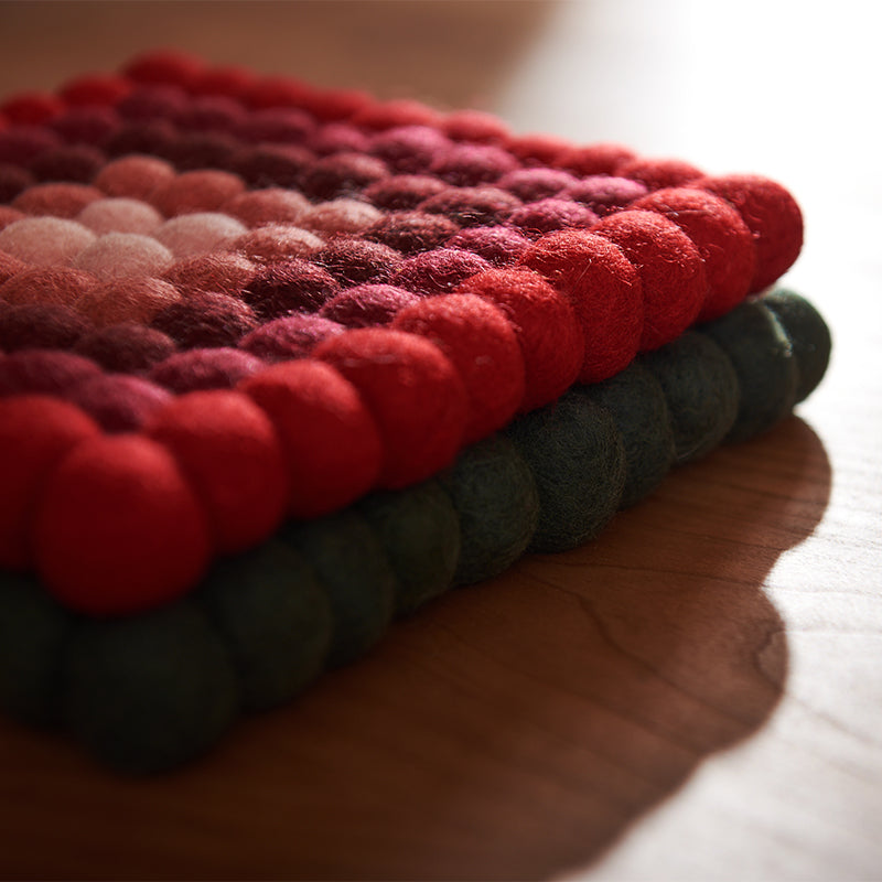 Wool Coaster/ Pan Holder - Fruit Series - AfterRipples Lifestyle